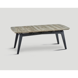 Stół z drewna z recyklingu - prostokątny DB004141