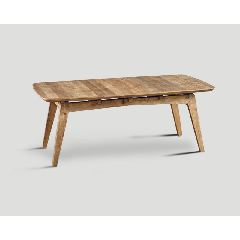 Stół z drewna z recyklingu - prostokątny DB004140