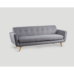 Sofa trzyosobowa - szara DB004537
