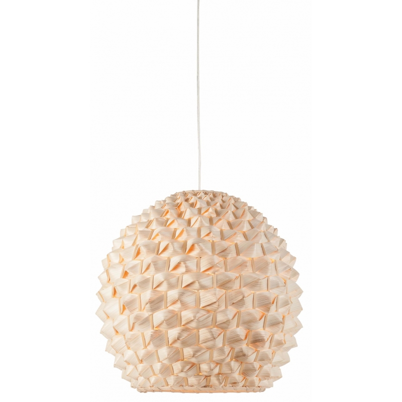 Lampa wisząca SAGANO bambus 44cm globe, naturalny