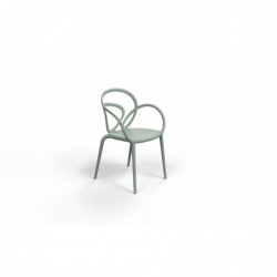 Krzesło Loop zielone - 2 szt.