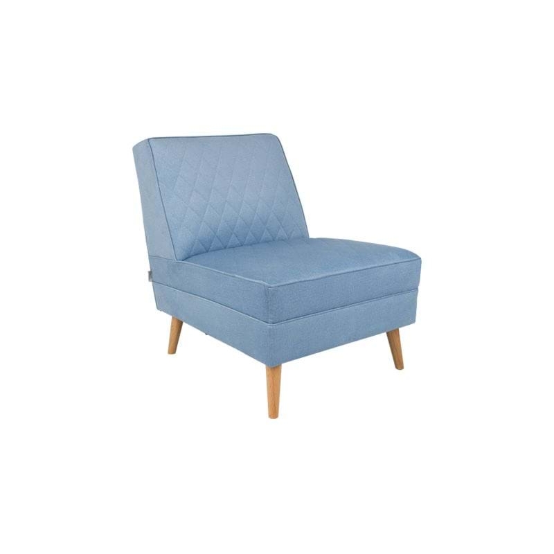 Fotel Lazy M jasnoniebieski