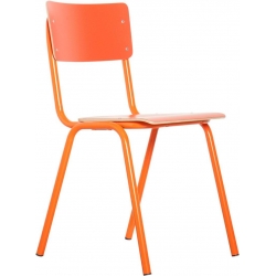Krzesło BACK TO SCHOOL HPL pomarańczowe