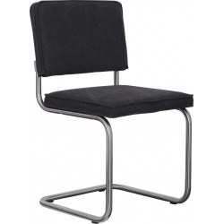 Krzesło RIDGE BRUSHED VINTAGE czarne