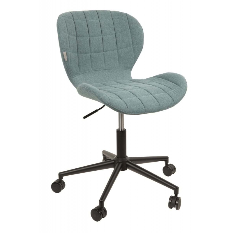Krzesło biurowe OMG czarno - niebieskie