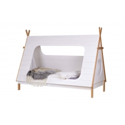 Łóżko w kształcie namiotu TIPI