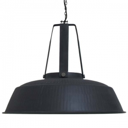 Lampa WORKSHOP XL rustykalna czarna matowa