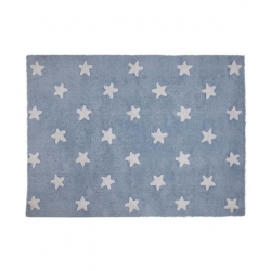 Dywan Blue Stars White 120x160cm