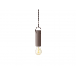 Tied Pendant Lampa Taupe